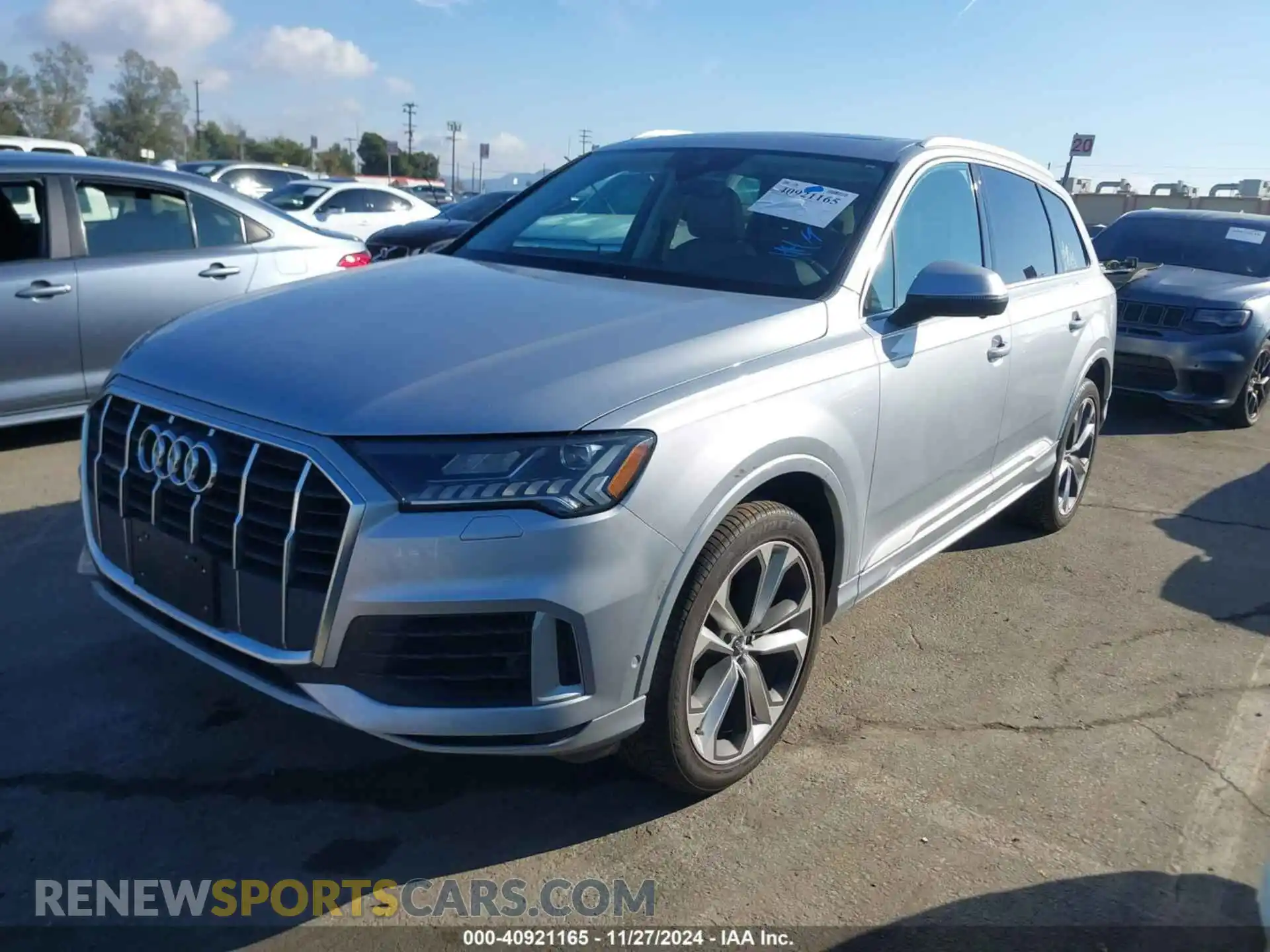 2 Photograph of a damaged car WA1LXAF71LD013253 AUDI Q7 2020