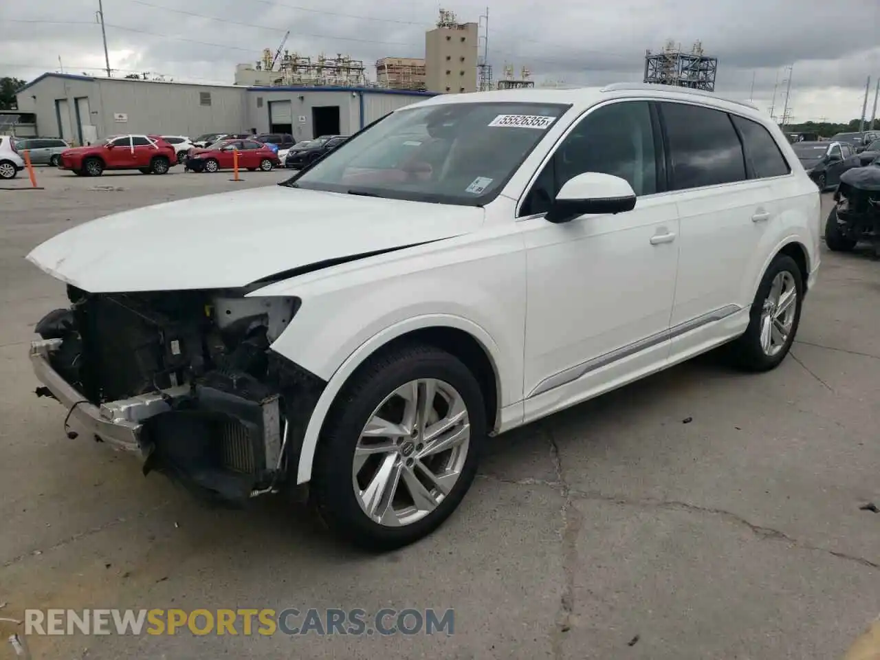 1 Фотография поврежденного автомобиля WA1LXAF72LD002715 AUDI Q7 2020