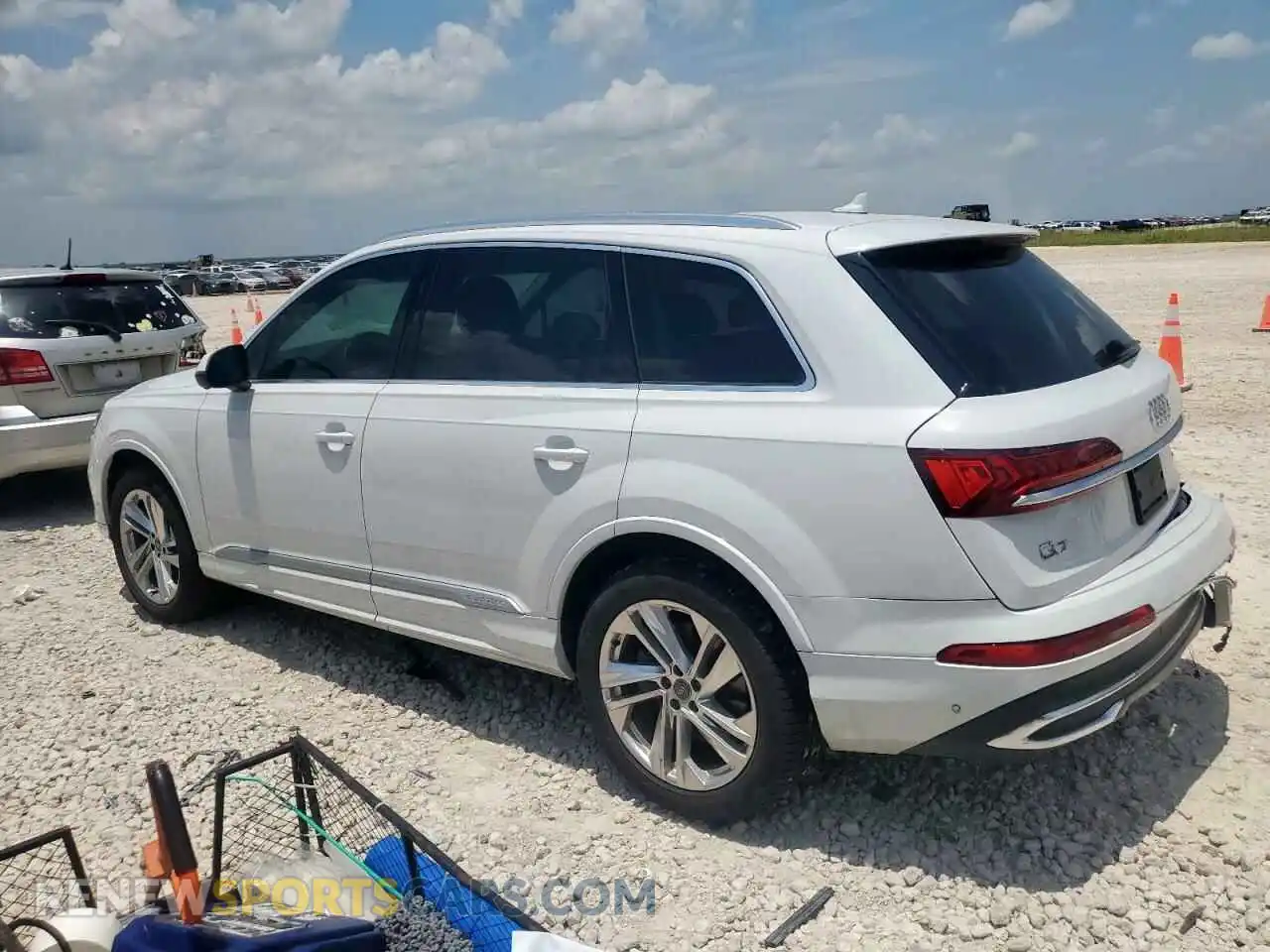2 Фотография поврежденного автомобиля WA1LXAF74LD001792 AUDI Q7 2020