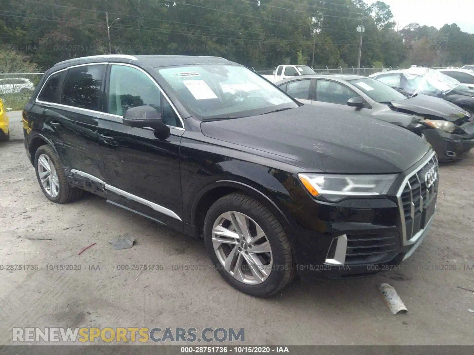 1 Photograph of a damaged car WA1LXAF74LD002845 AUDI Q7 2020