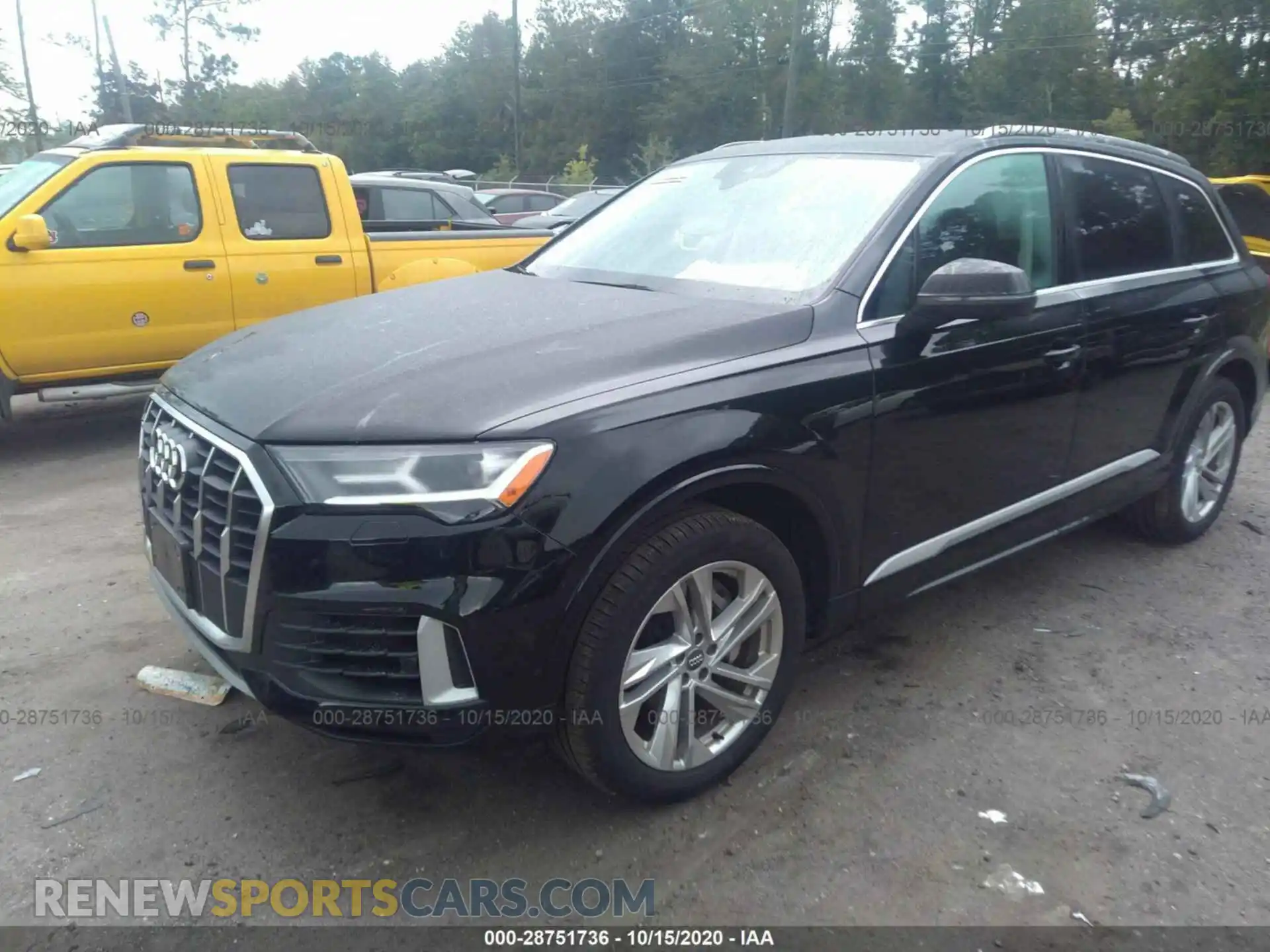 2 Photograph of a damaged car WA1LXAF74LD002845 AUDI Q7 2020