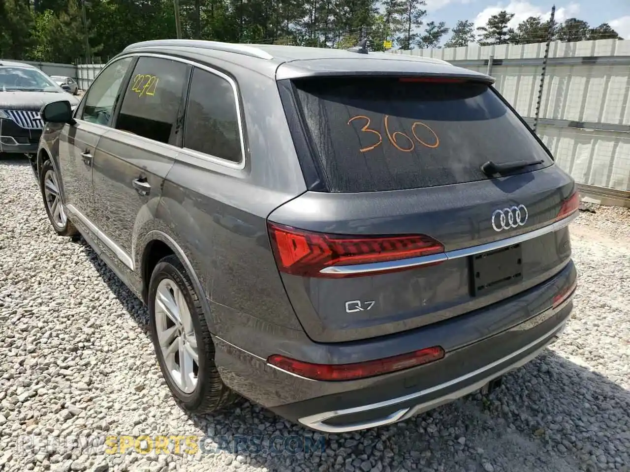 3 Photograph of a damaged car WA1LXAF79LD005806 AUDI Q7 2020