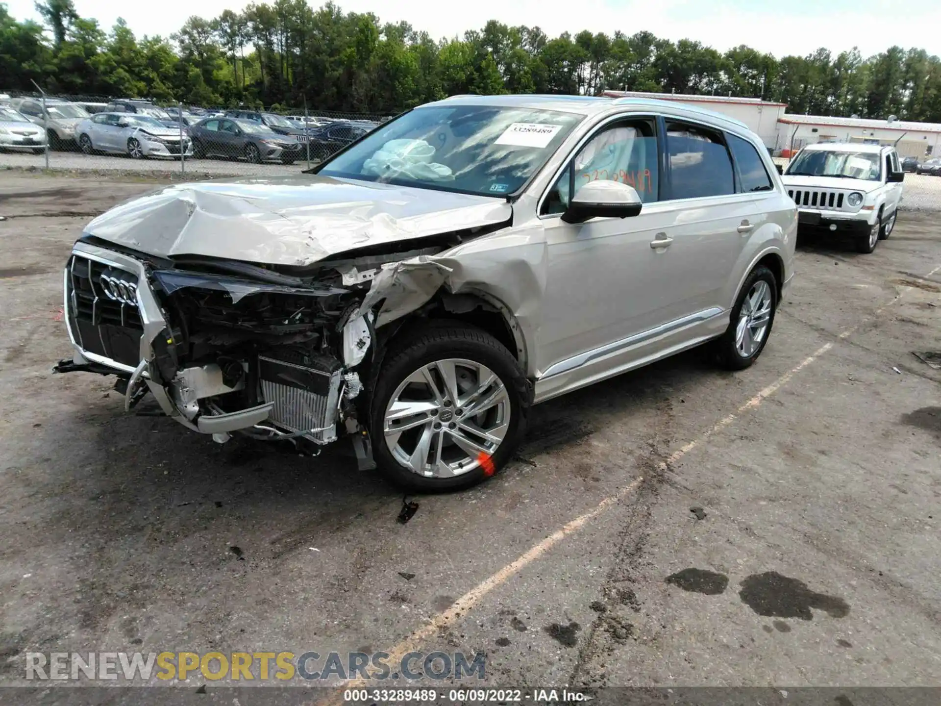 2 Photograph of a damaged car WA1LXAF7XLD006785 AUDI Q7 2020