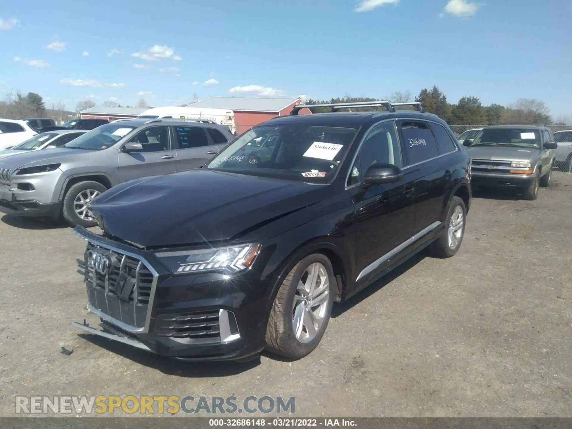 2 Photograph of a damaged car WA1VXAF70LD012247 AUDI Q7 2020