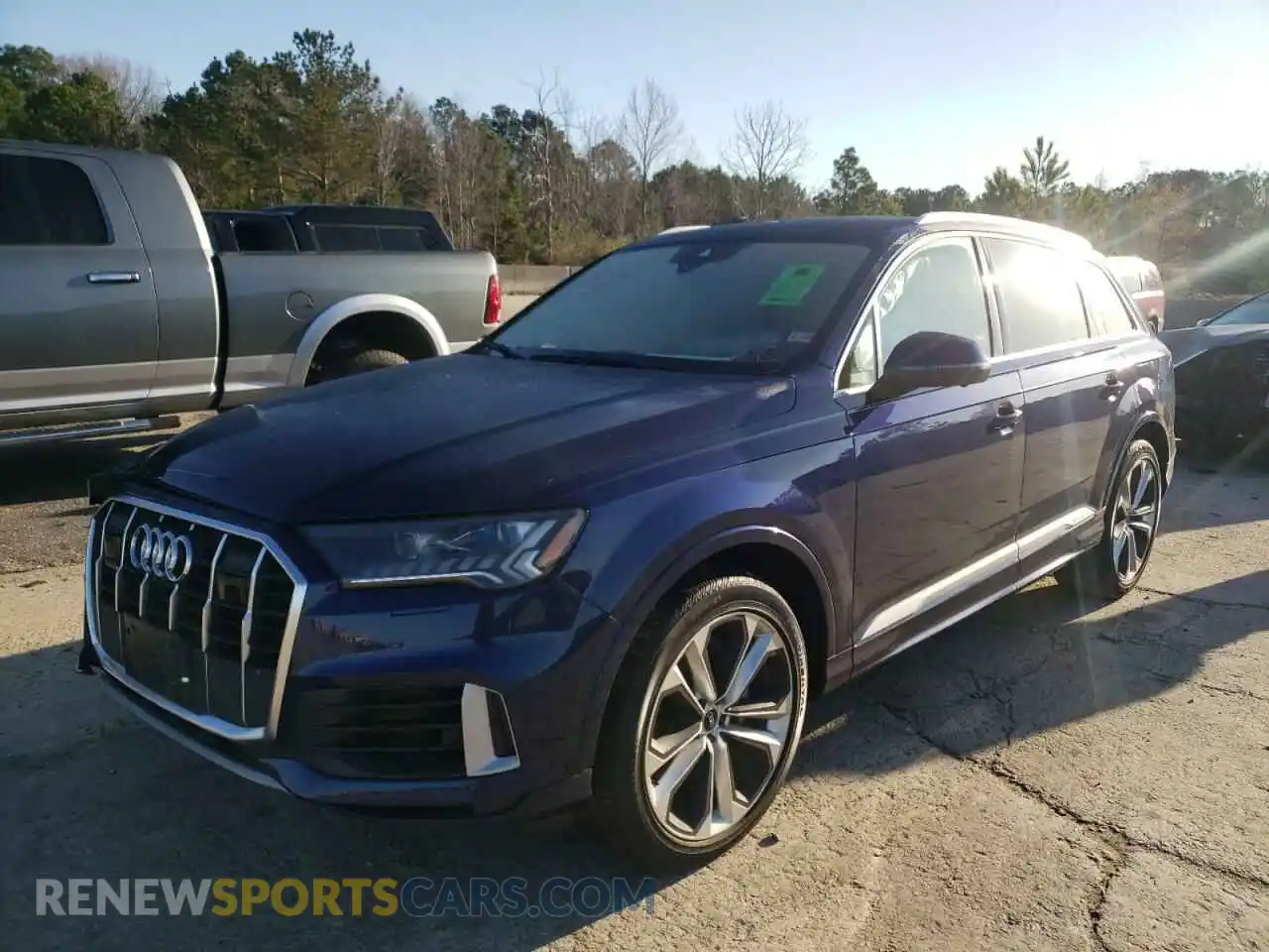 2 Photograph of a damaged car WA1VXAF72LD008023 AUDI Q7 2020