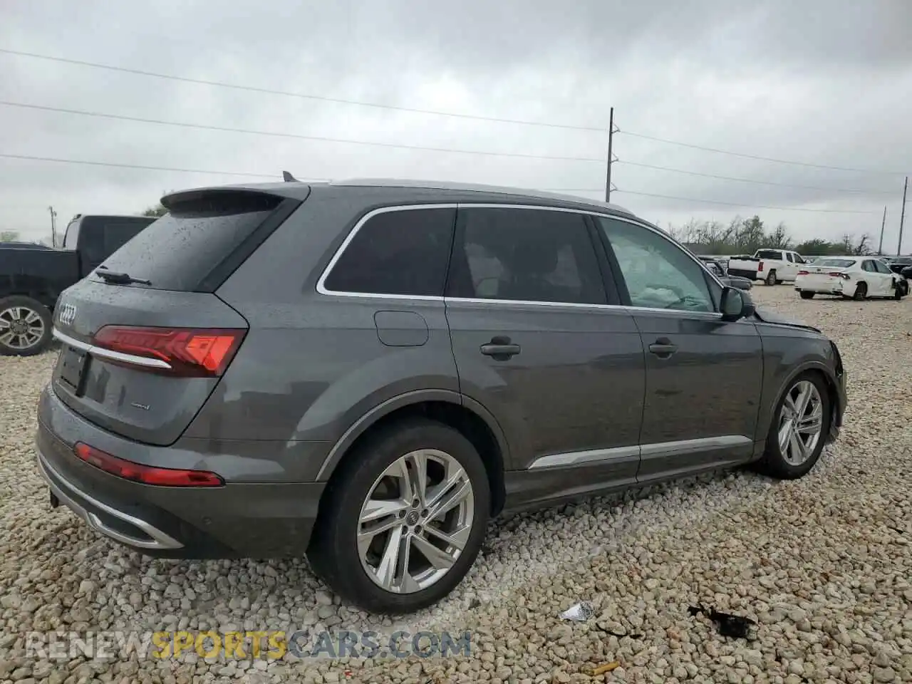3 Фотография поврежденного автомобиля WA1VXAF74LD008654 AUDI Q7 2020