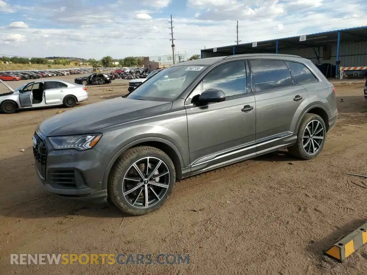 1 Фотография поврежденного автомобиля WA1VXAF76LD013385 AUDI Q7 2020
