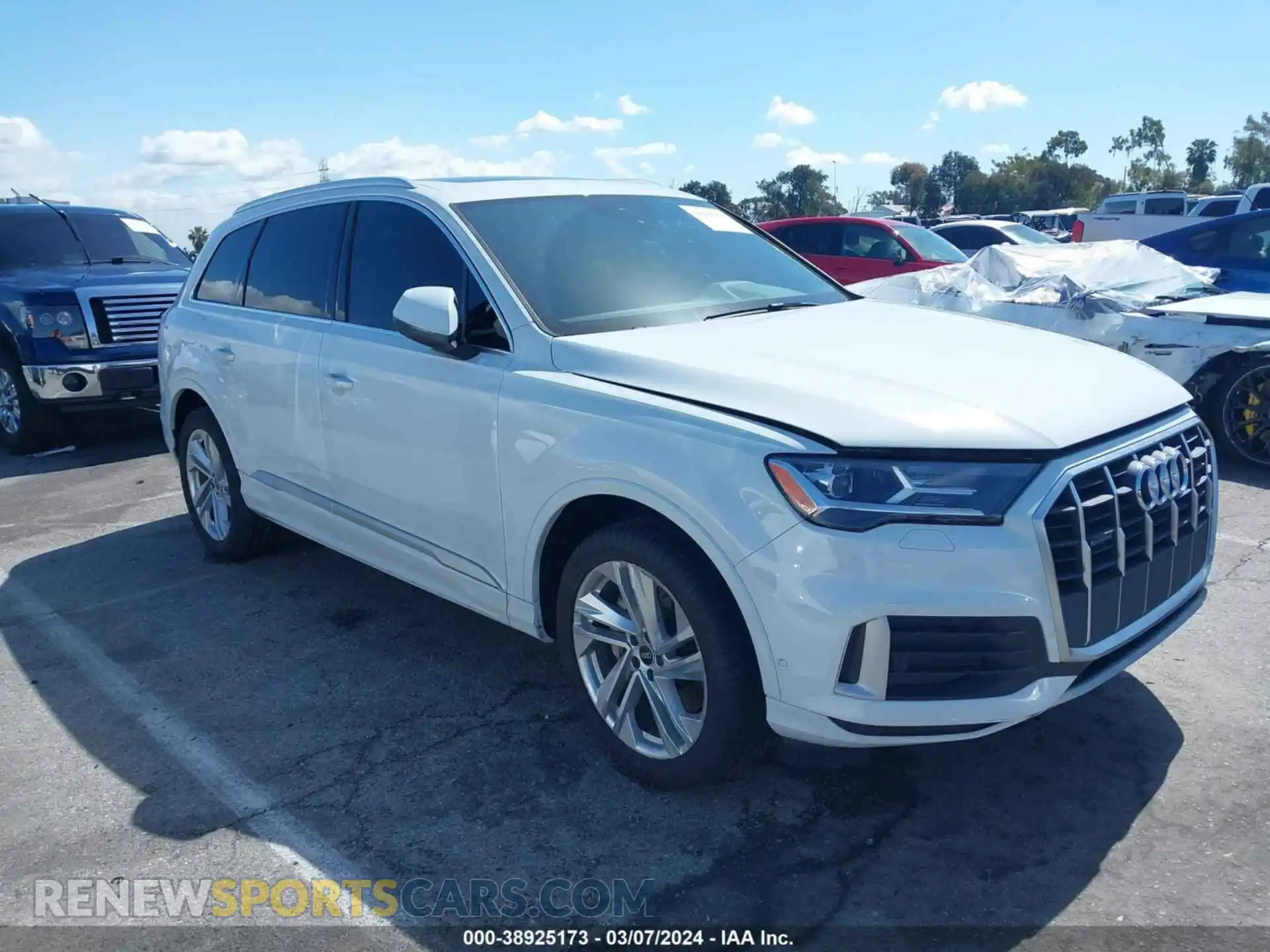 1 fotografías del automóvil dañado WA1AJAF70MD027302 AUDI Q7 2021