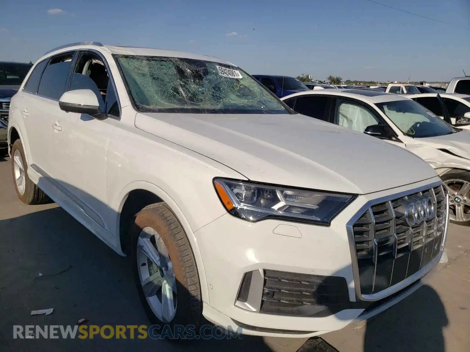 1 Photograph of a damaged car WA1AJAF70MD030264 AUDI Q7 2021