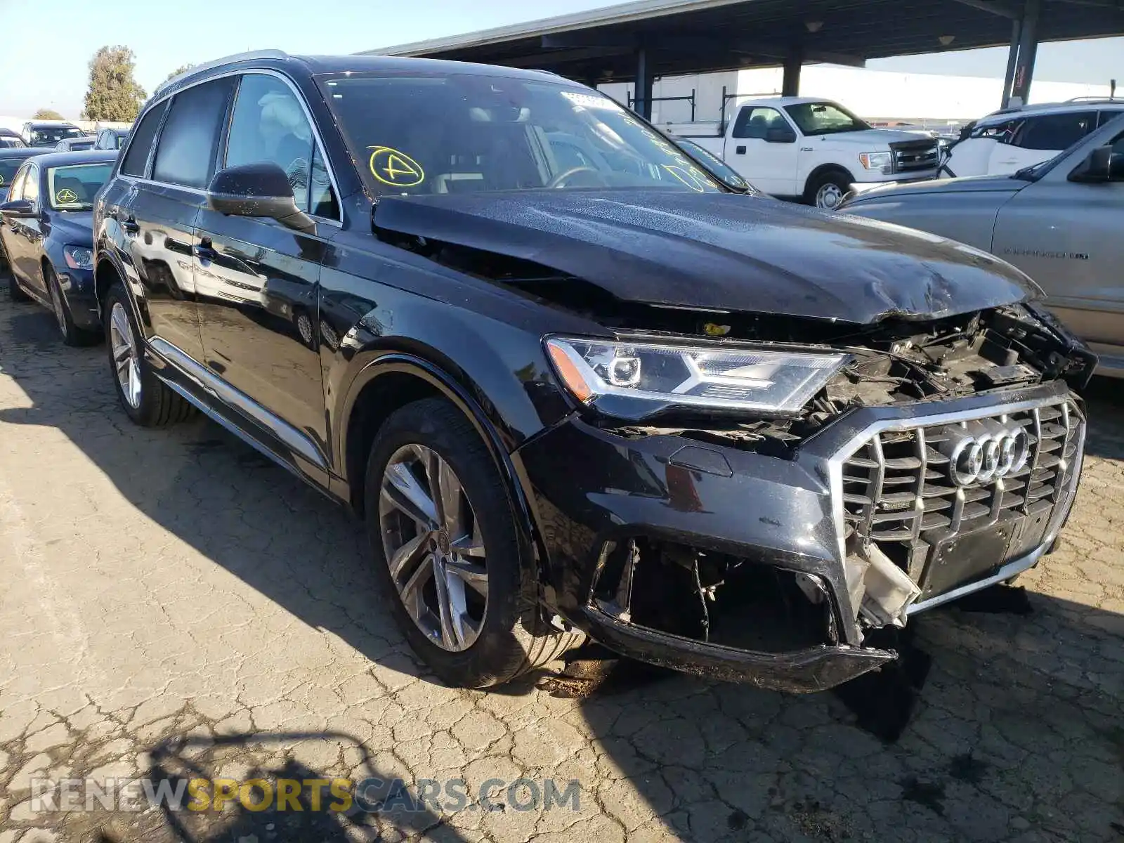 1 Photograph of a damaged car WA1AJAF71MD016910 AUDI Q7 2021