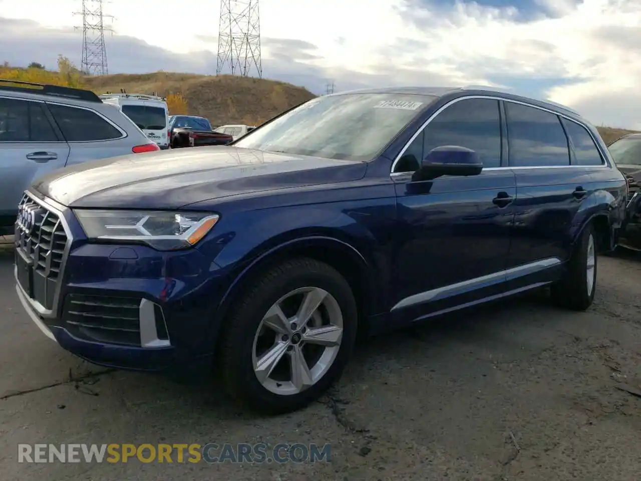 1 Photograph of a damaged car WA1AJAF71MD019919 AUDI Q7 2021