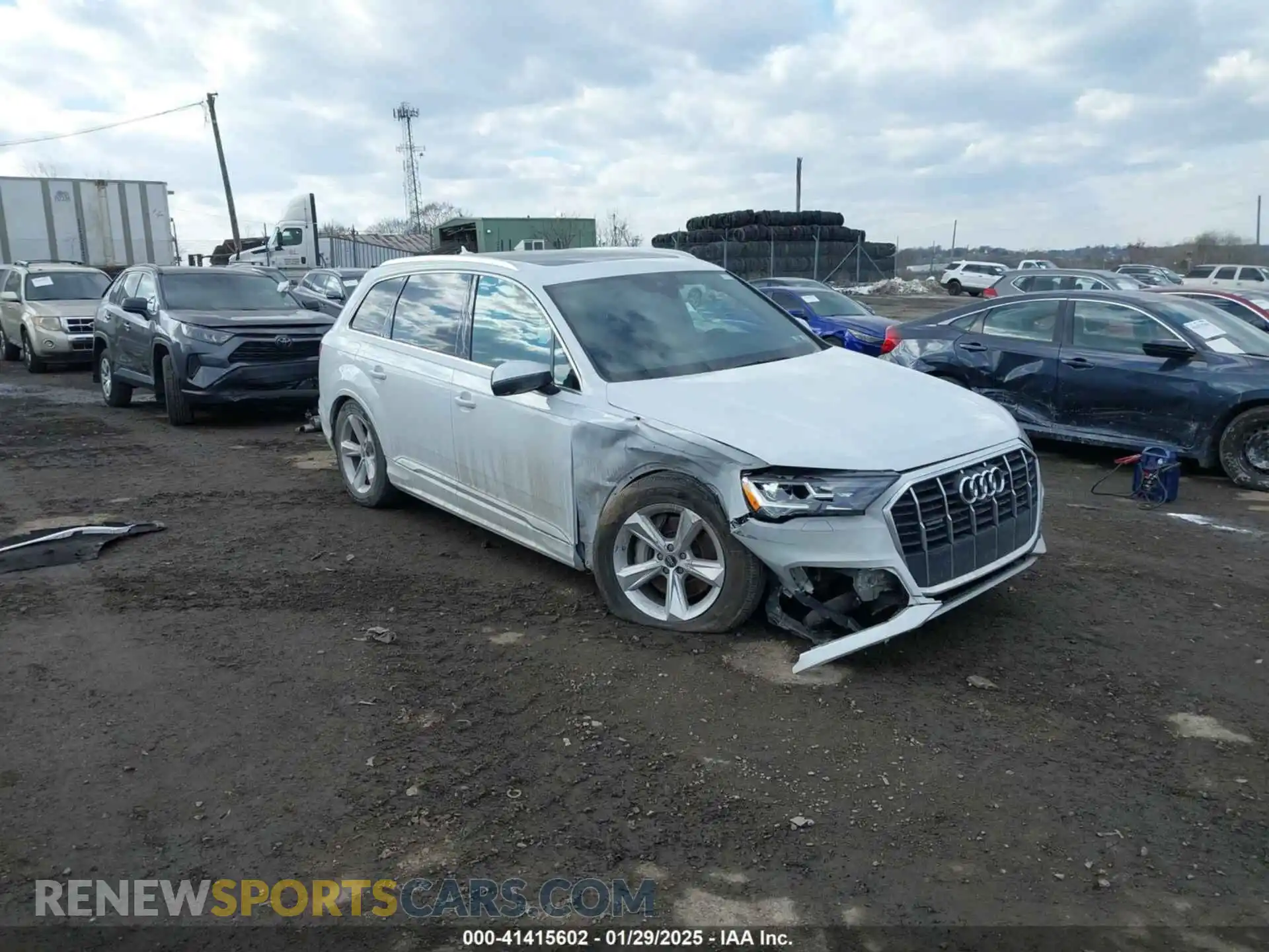 1 Photograph of a damaged car WA1AJAF71MD022769 AUDI Q7 2021