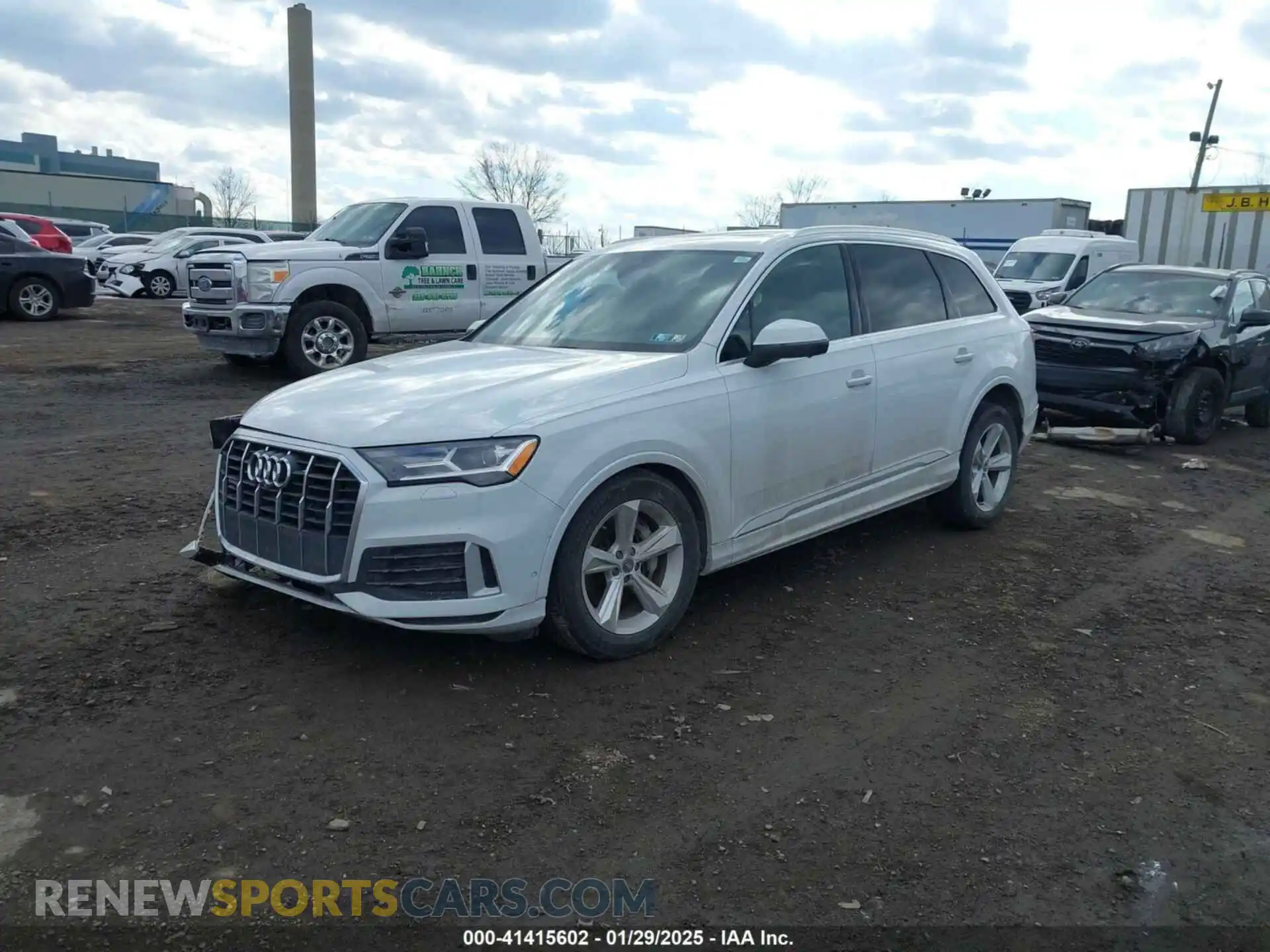 2 Photograph of a damaged car WA1AJAF71MD022769 AUDI Q7 2021