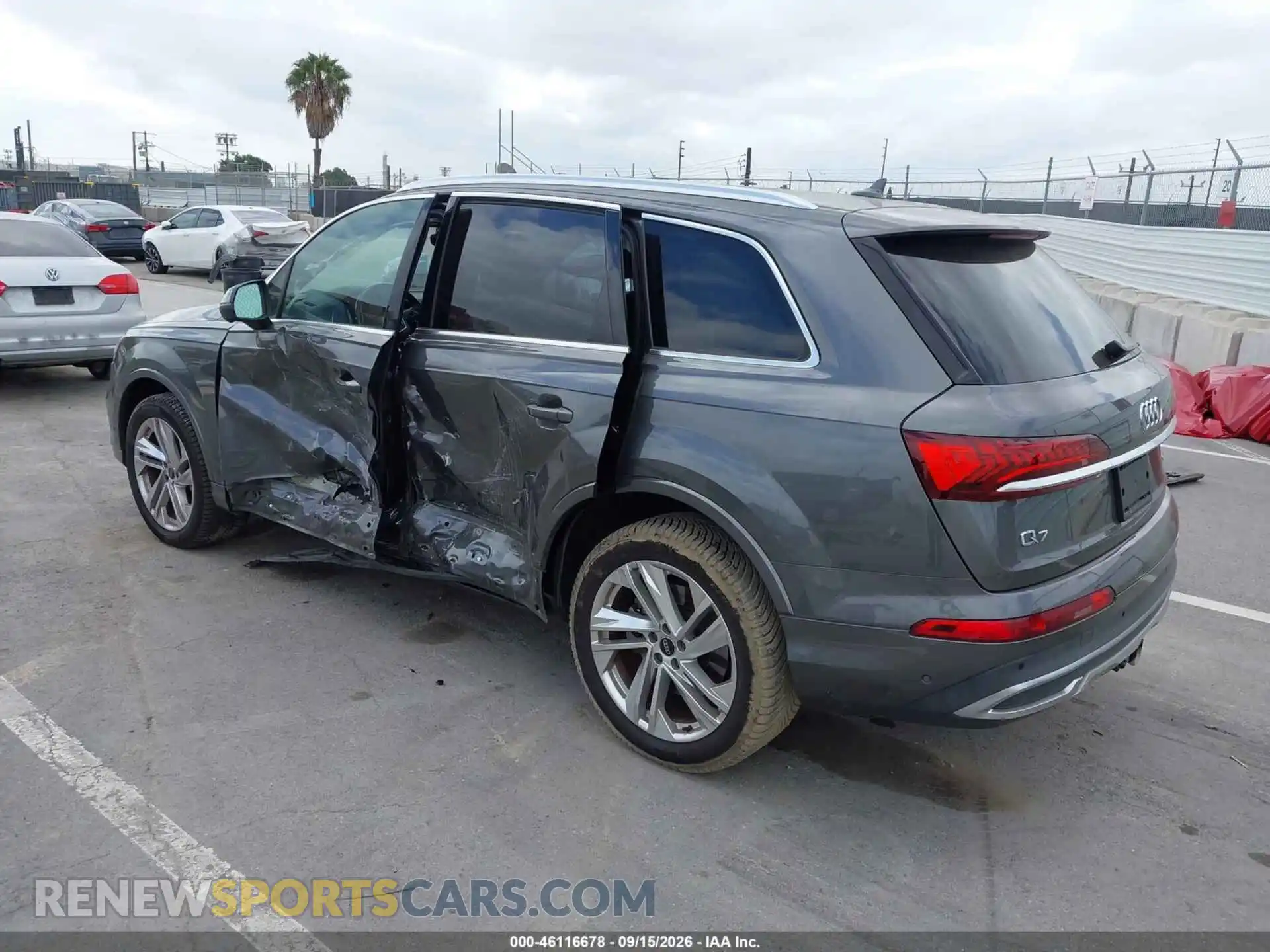 3 fotografías del automóvil dañado WA1AJAF71MD032296 AUDI Q7 2021