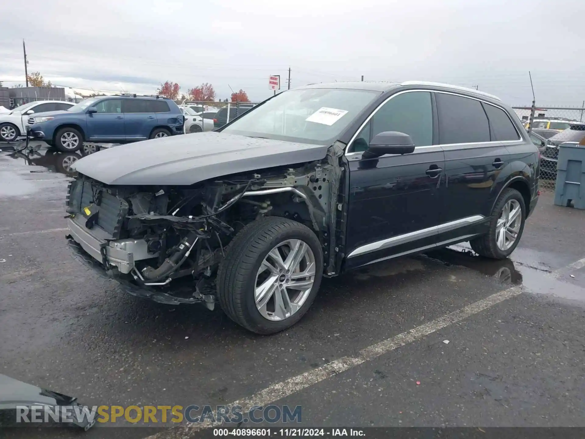 2 Photograph of a damaged car WA1AJAF72MD018990 AUDI Q7 2021