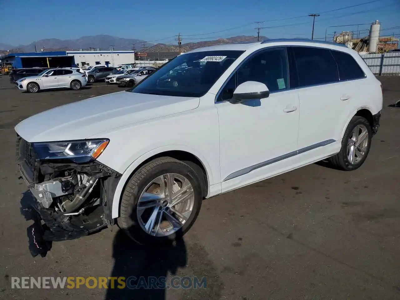 1 Photograph of a damaged car WA1AJAF73MD014625 AUDI Q7 2021