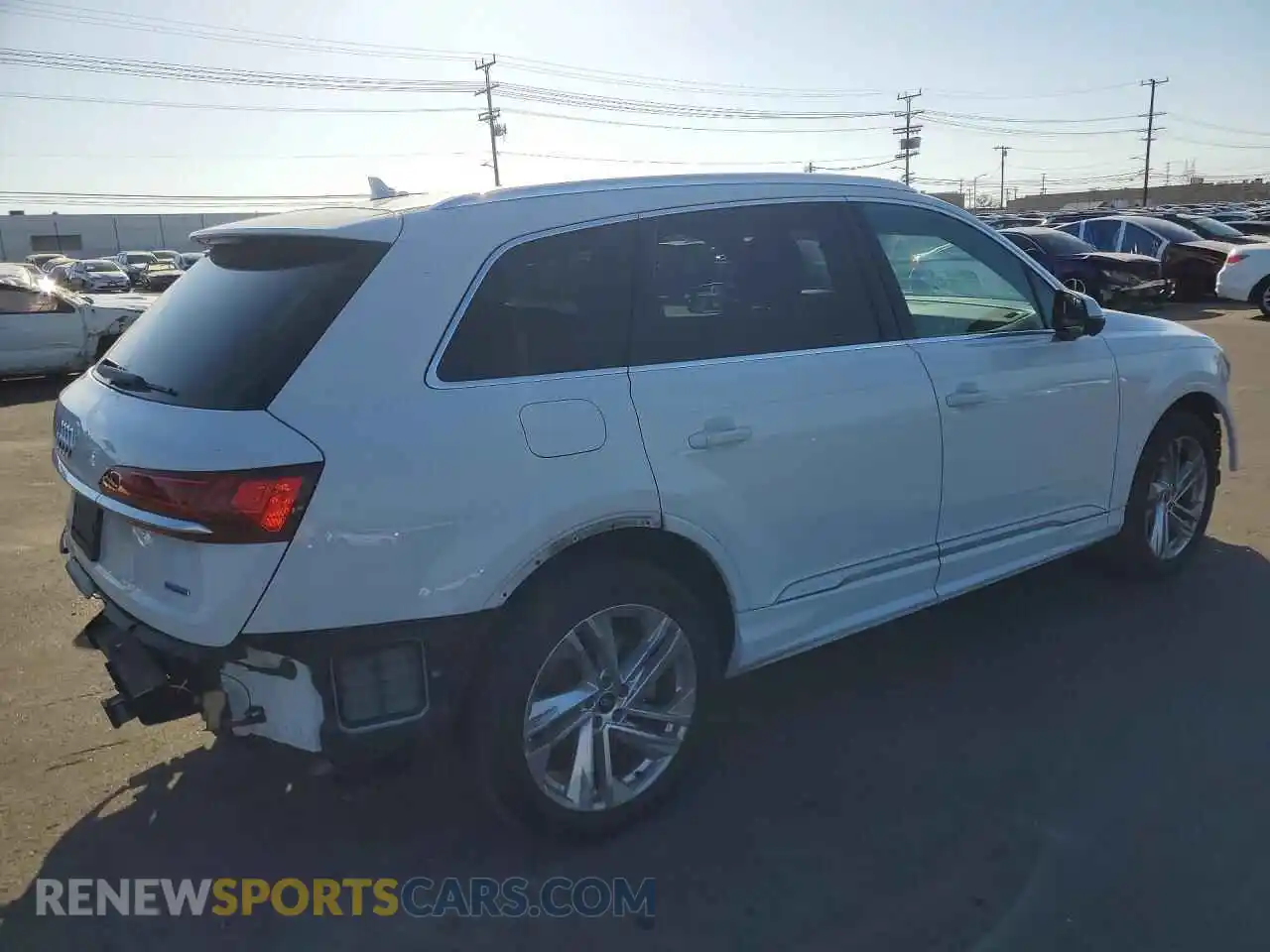 3 Photograph of a damaged car WA1AJAF73MD014625 AUDI Q7 2021