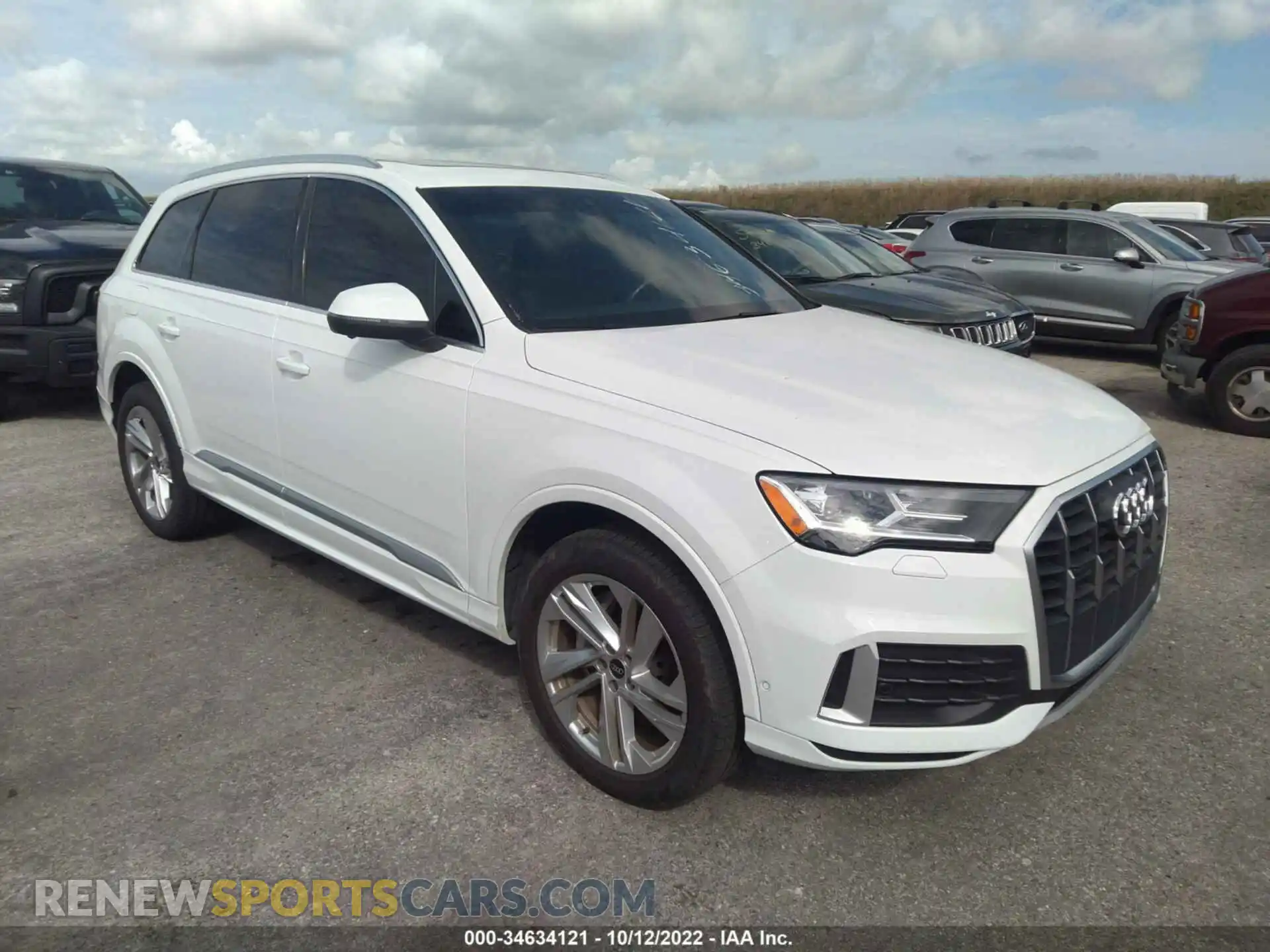 1 Photograph of a damaged car WA1AJAF74MD025813 AUDI Q7 2021