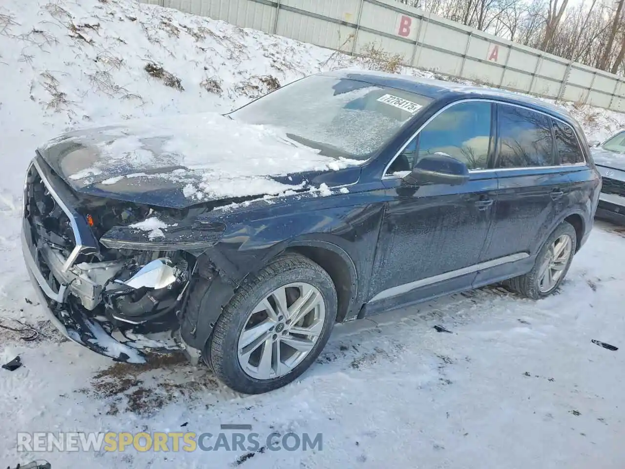 1 Photograph of a damaged car WA1AJAF75MD024671 AUDI Q7 2021