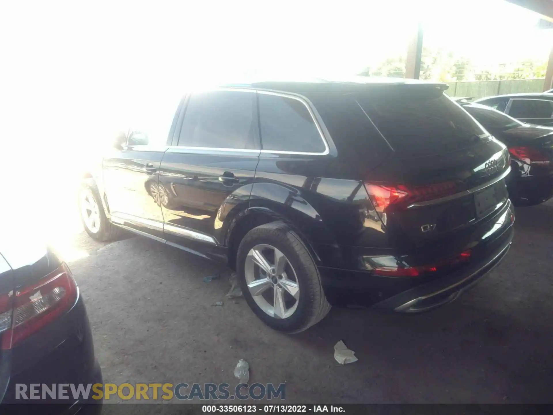 3 Photograph of a damaged car WA1AJAF75MD026484 AUDI Q7 2021