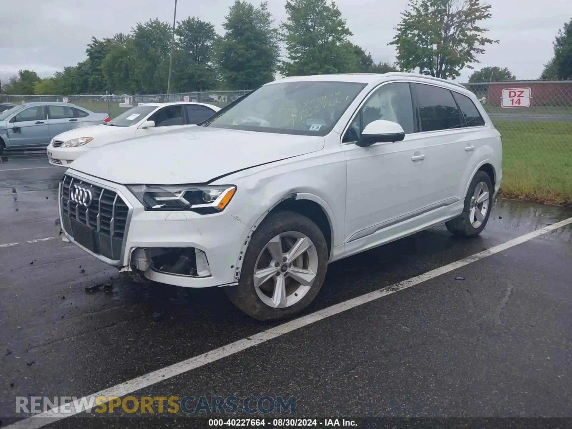 2 Photograph of a damaged car WA1AJAF75MD035914 AUDI Q7 2021