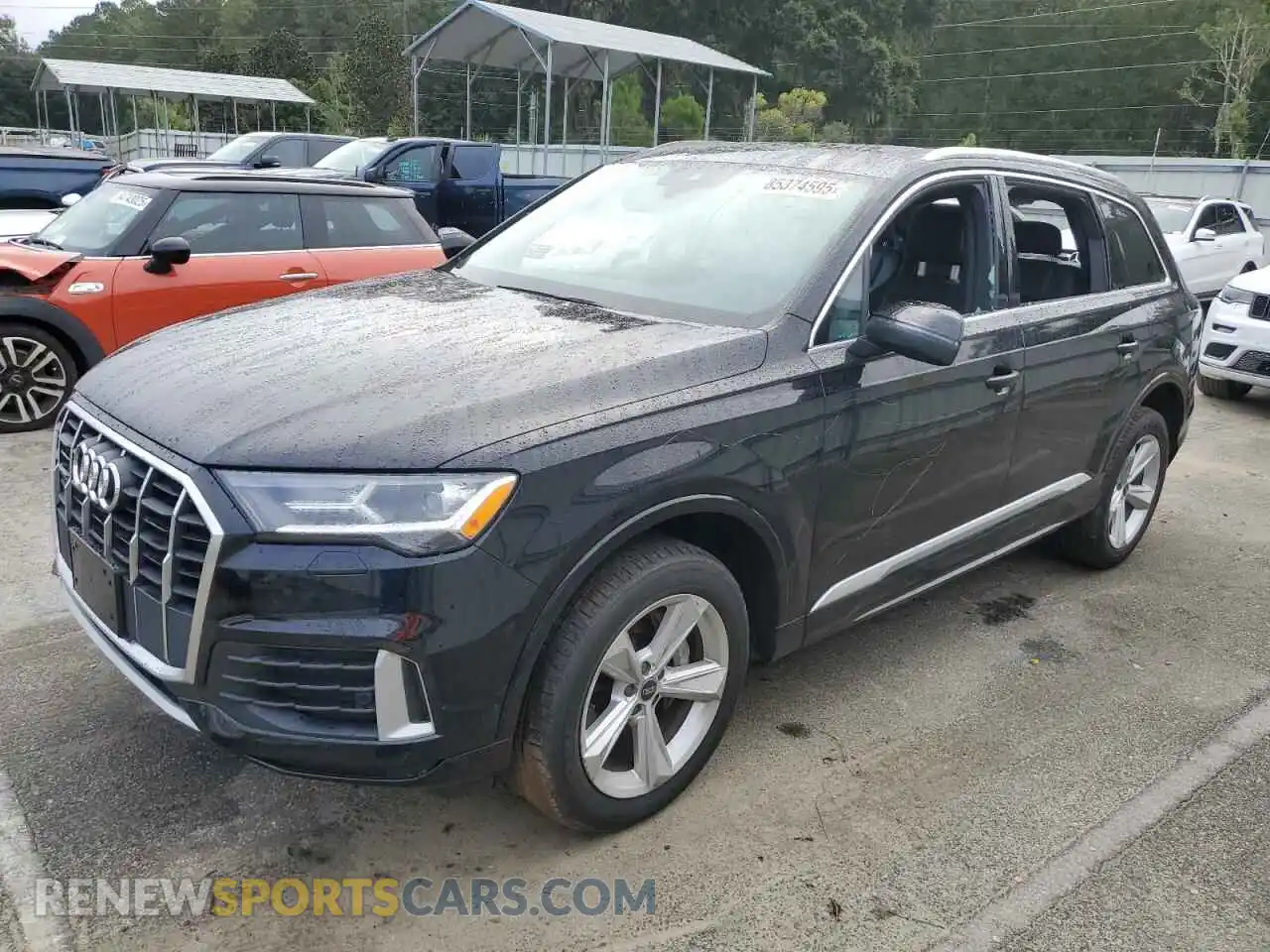1 fotografías del automóvil dañado WA1AJAF77MD018189 AUDI Q7 2021