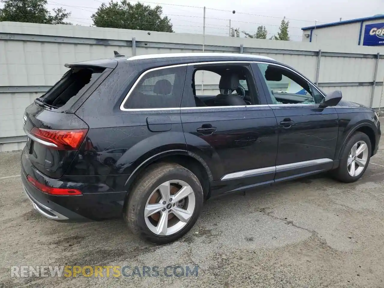 3 fotografías del automóvil dañado WA1AJAF77MD018189 AUDI Q7 2021