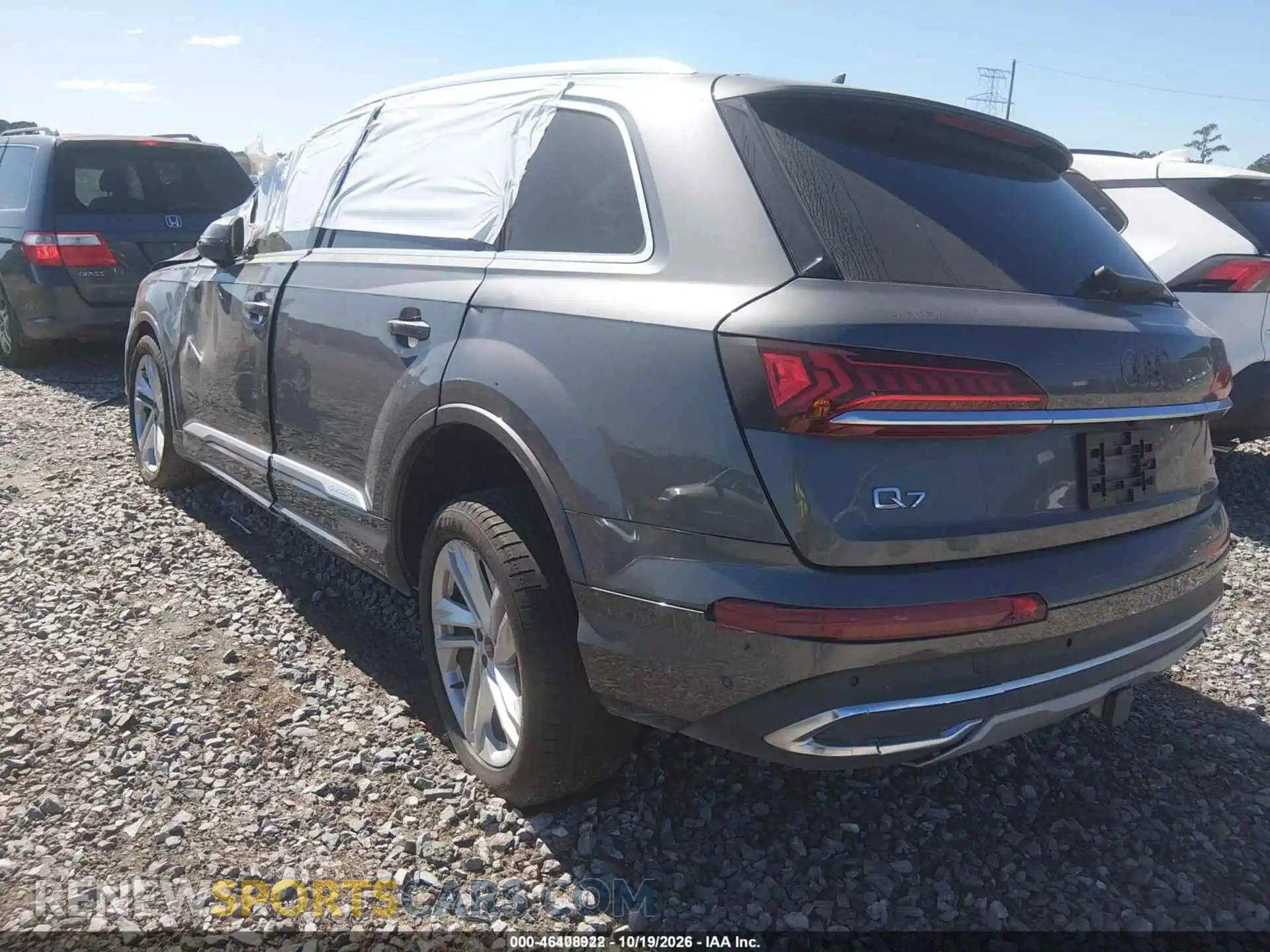 3 Photograph of a damaged car WA1AJAF78MD031243 AUDI Q7 2021