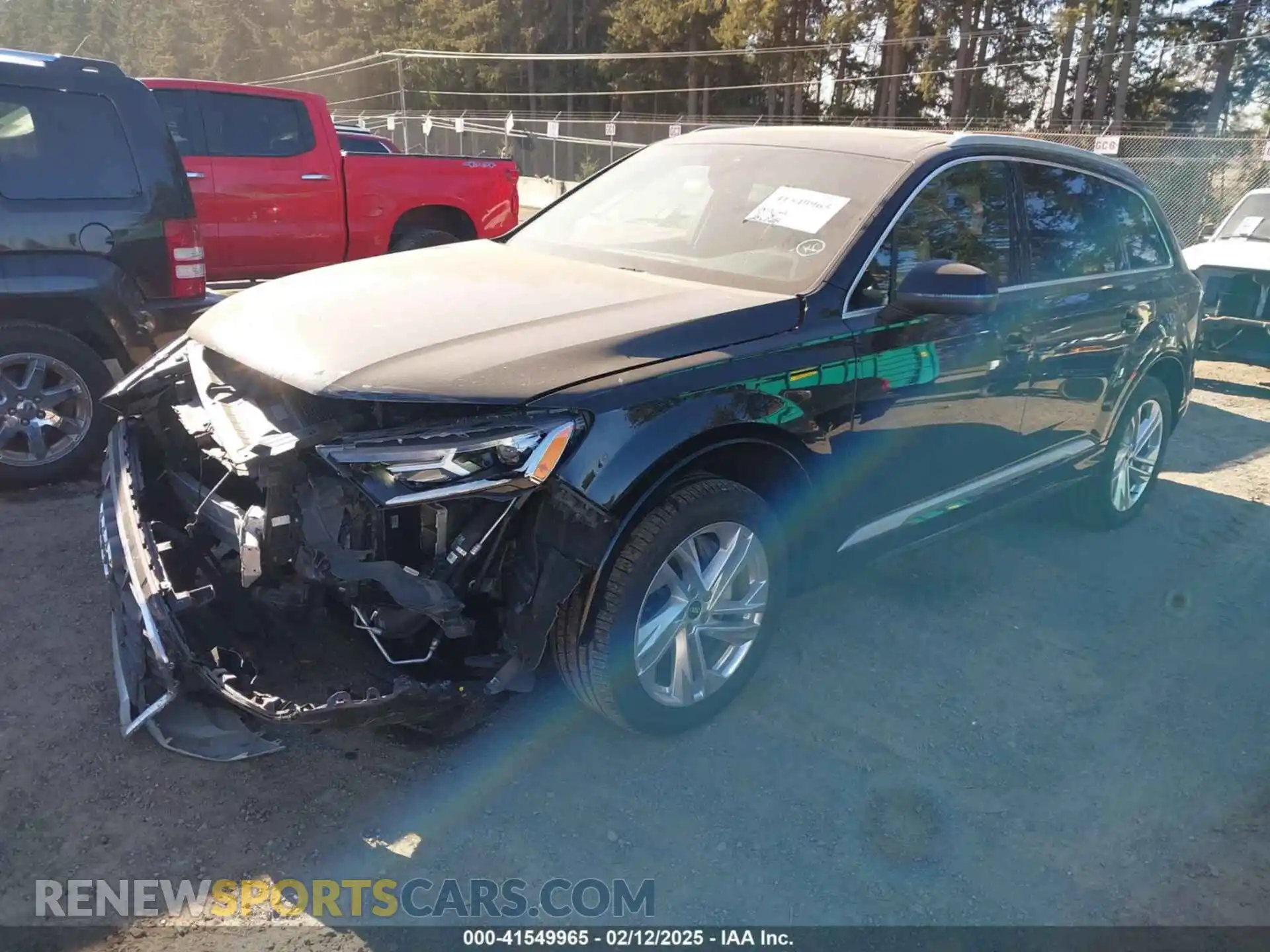 2 Photograph of a damaged car WA1AJAF78MD033364 AUDI Q7 2021