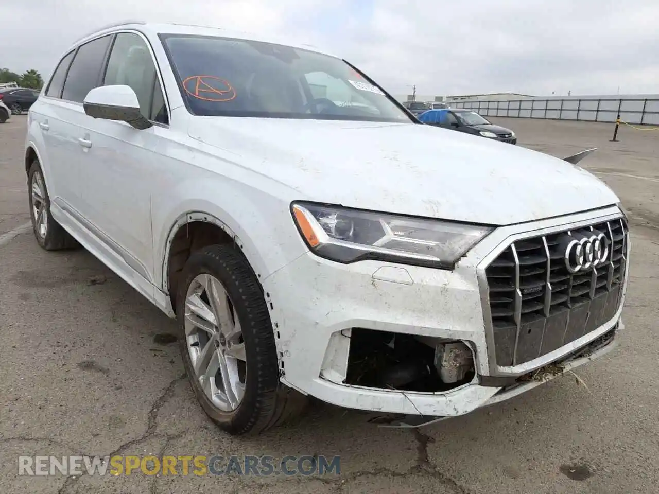 1 Photograph of a damaged car WA1AJAF78MD033476 AUDI Q7 2021