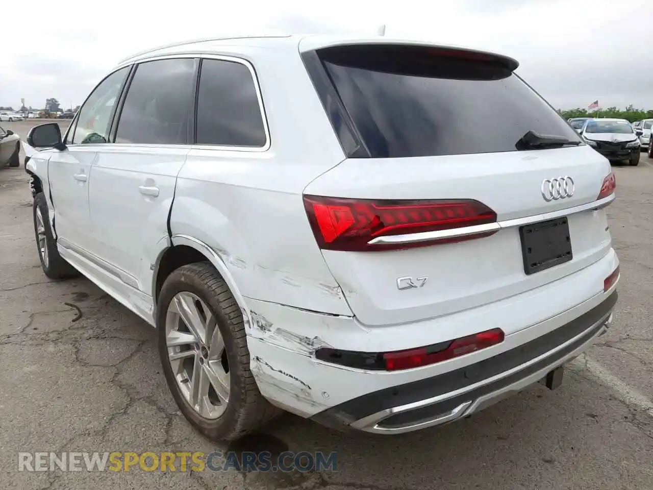 3 Photograph of a damaged car WA1AJAF78MD033476 AUDI Q7 2021