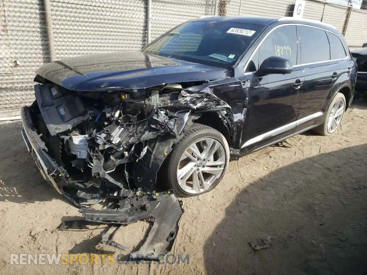 2 Photograph of a damaged car WA1AJAF79MD000079 AUDI Q7 2021