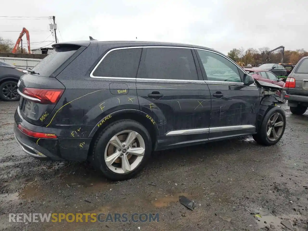 3 Photograph of a damaged car WA1AJAF79MD024589 AUDI Q7 2021
