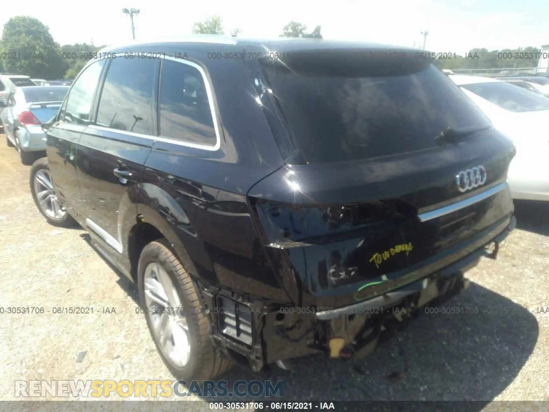 3 Photograph of a damaged car WA1AJAF7XMD031003 AUDI Q7 2021