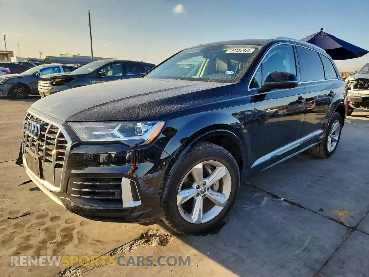 1 fotografías del automóvil dañado WA1AXAF70MD011342 AUDI Q7 2021