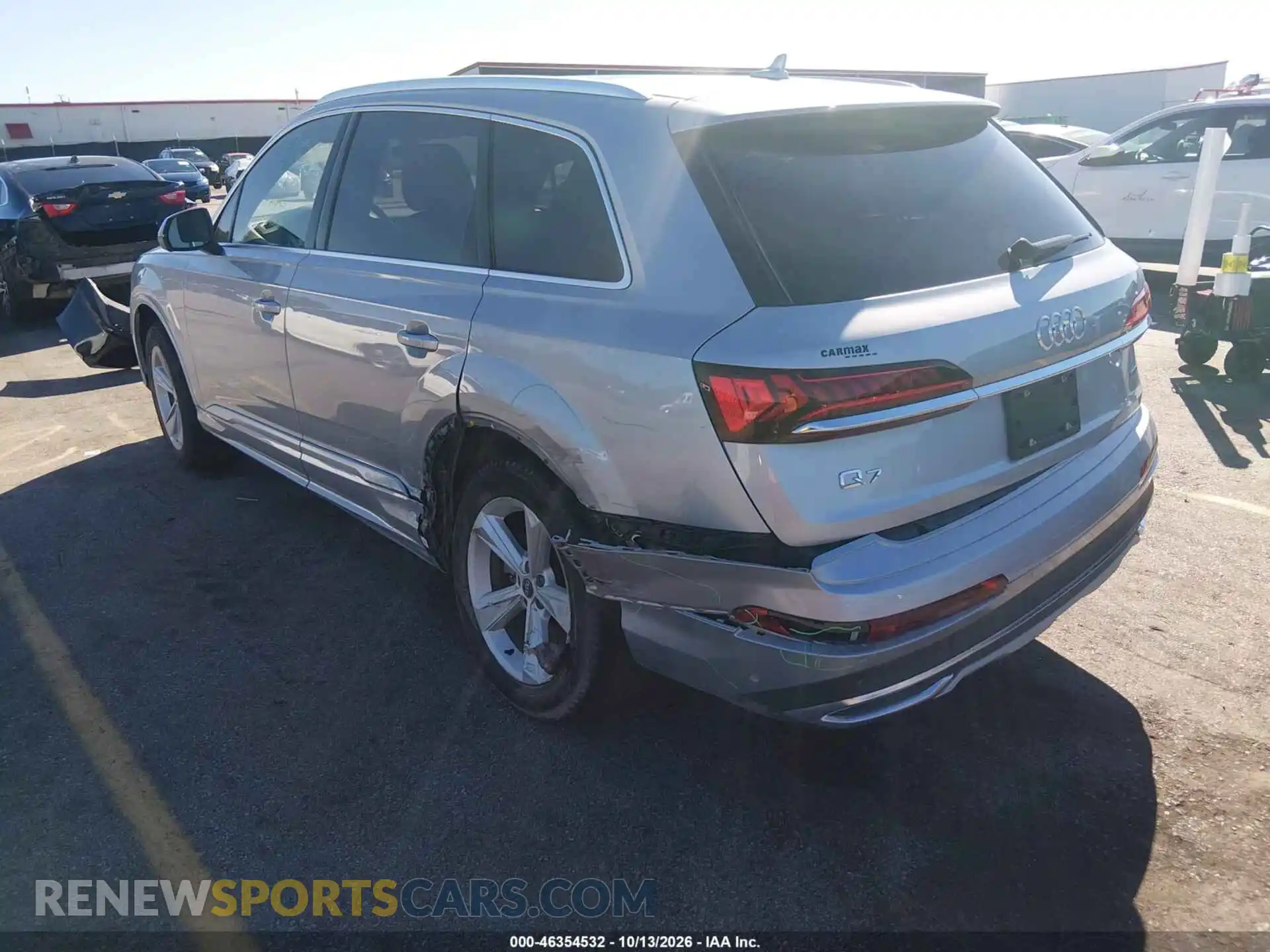 3 fotografías del automóvil dañado WA1AXAF70MD014564 AUDI Q7 2021