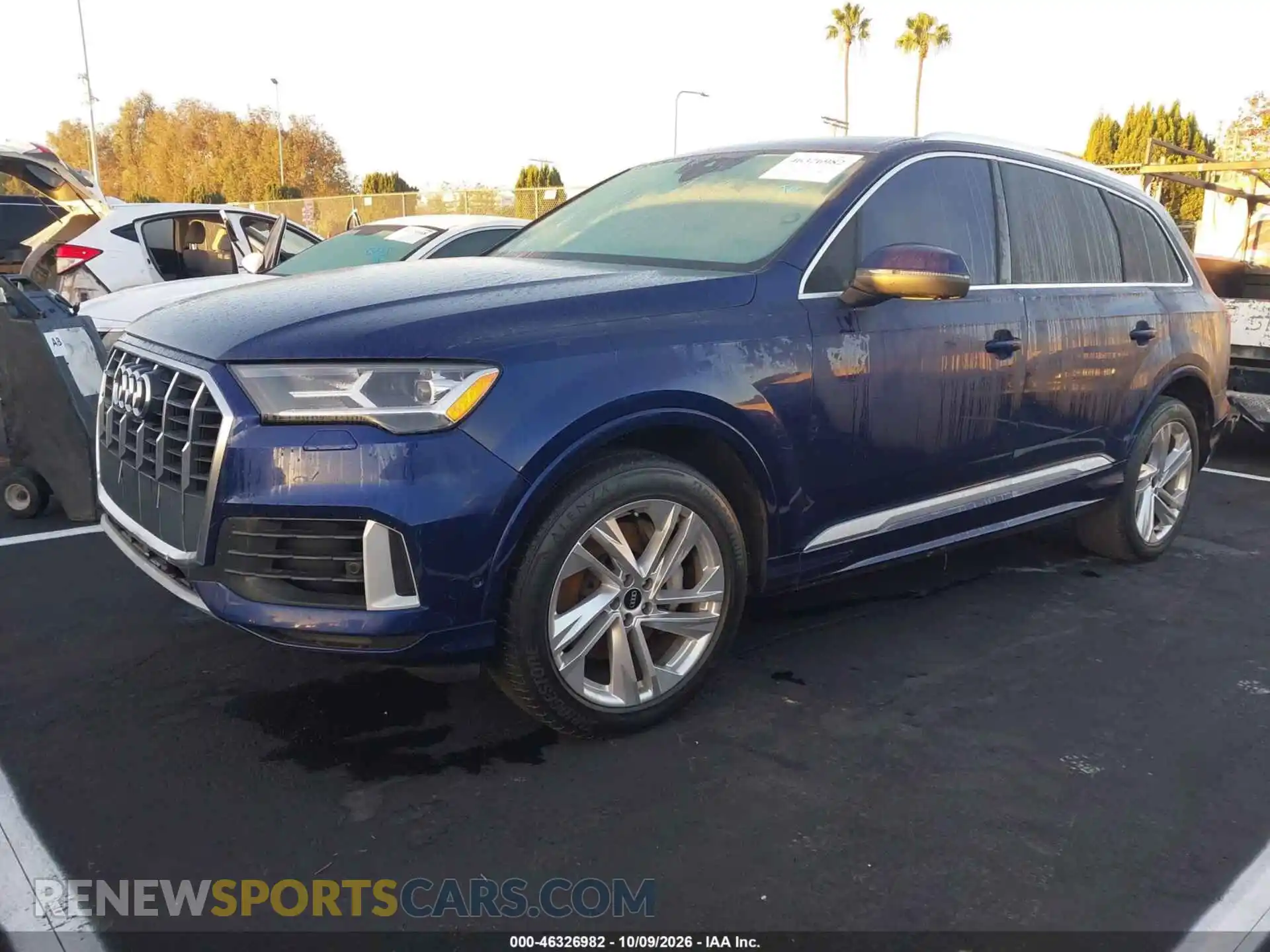 2 Photograph of a damaged car WA1AXAF70MD015455 AUDI Q7 2021