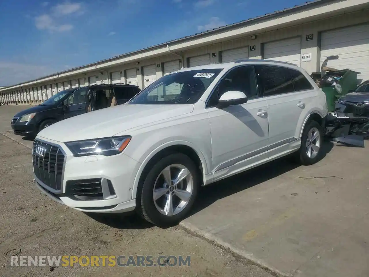 1 Photograph of a damaged car WA1AXAF71MD015299 AUDI Q7 2021