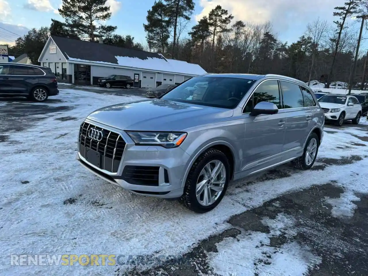 1 Photograph of a damaged car WA1AXAF72MD024576 AUDI Q7 2021