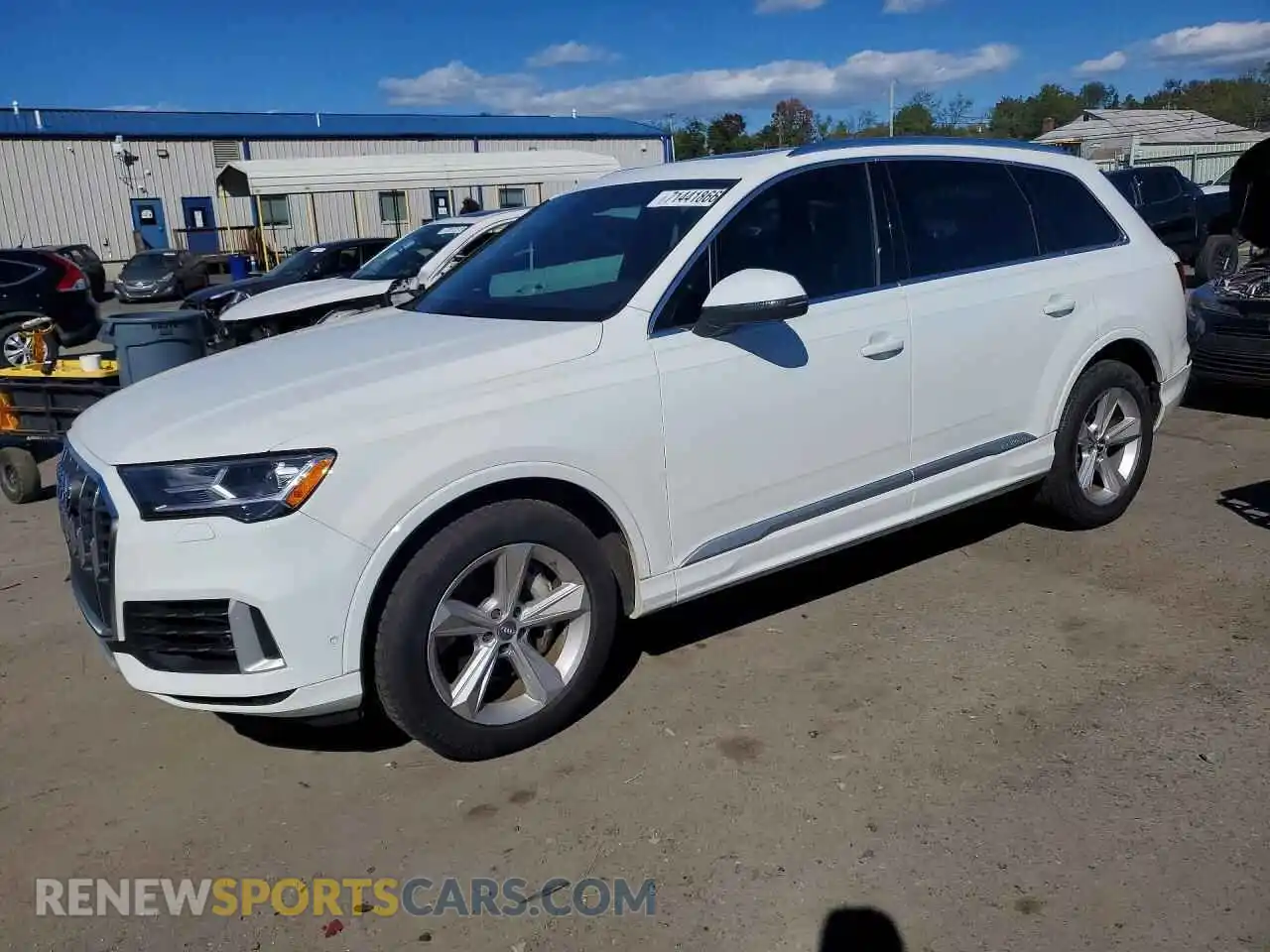 1 Фотография поврежденного автомобиля WA1AXAF74MD000165 AUDI Q7 2021