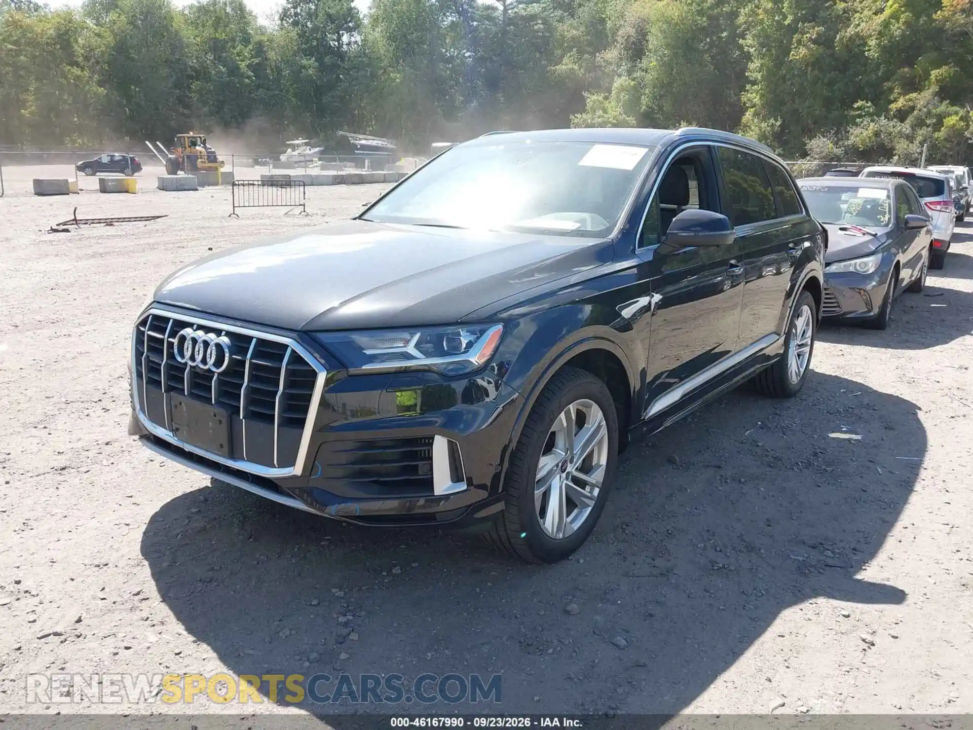 2 fotografías del automóvil dañado WA1AXAF75MD017010 AUDI Q7 2021