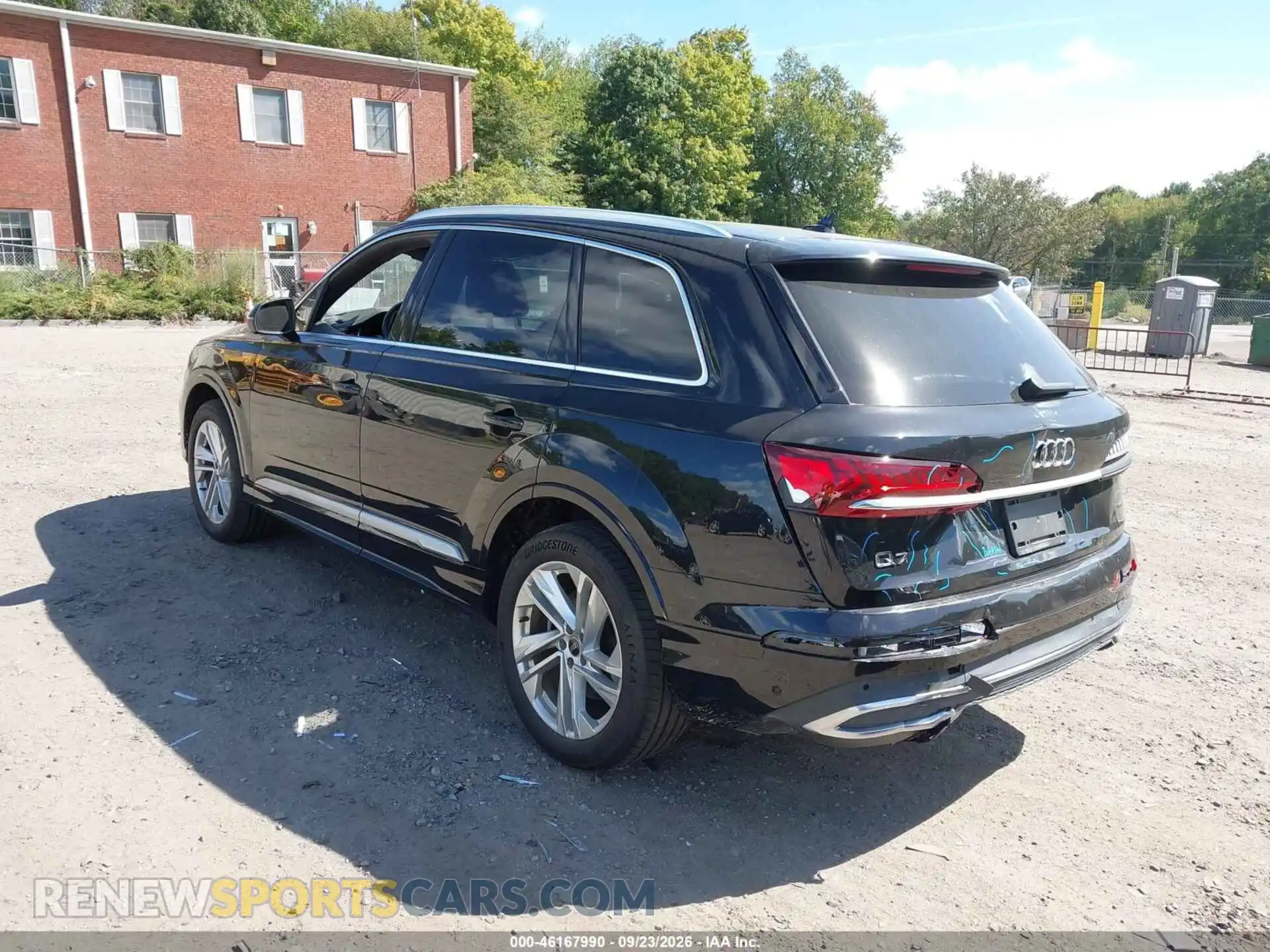 3 fotografías del automóvil dañado WA1AXAF75MD017010 AUDI Q7 2021