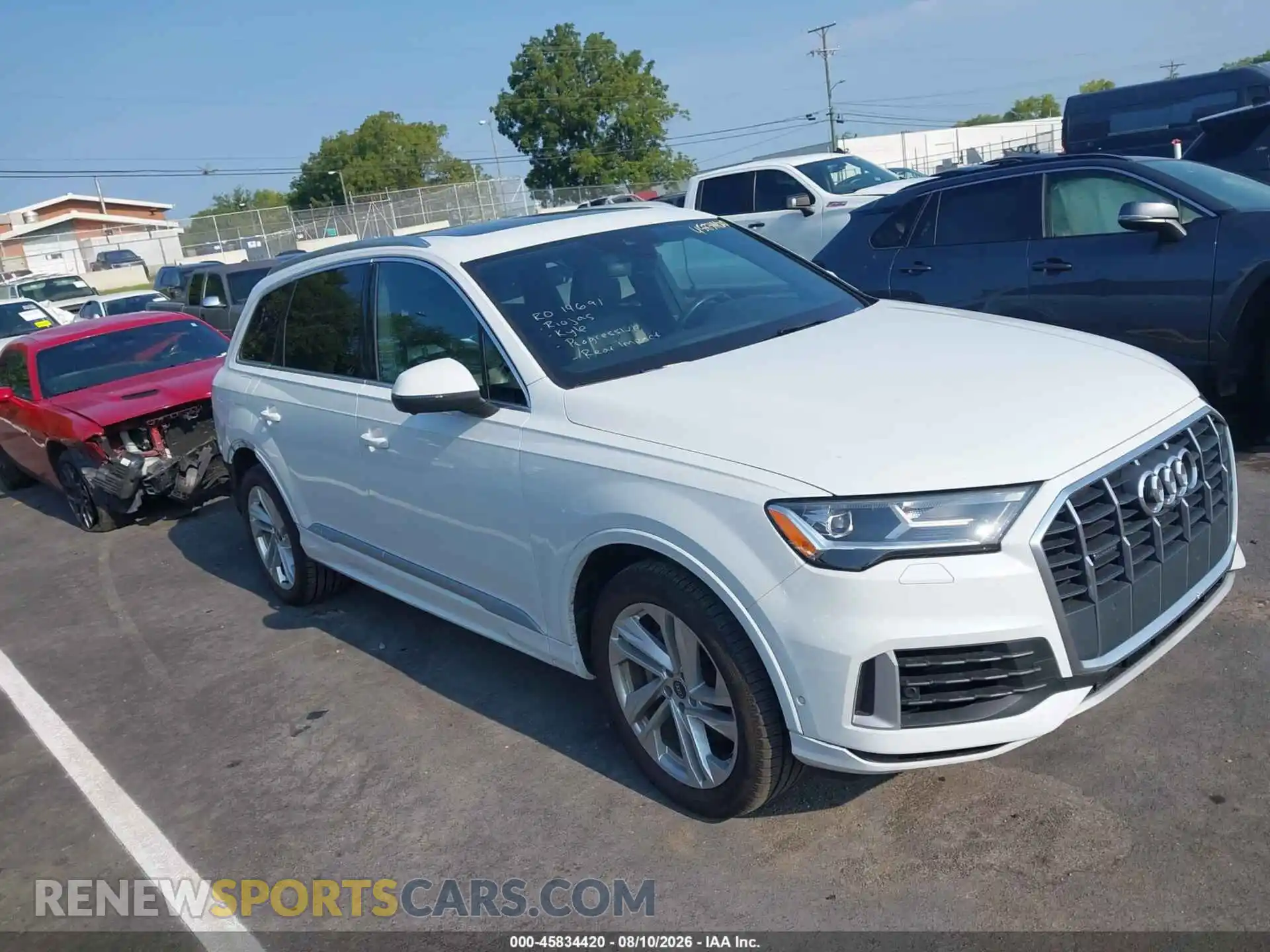 1 fotografías del automóvil dañado WA1AXAF78MD022346 AUDI Q7 2021