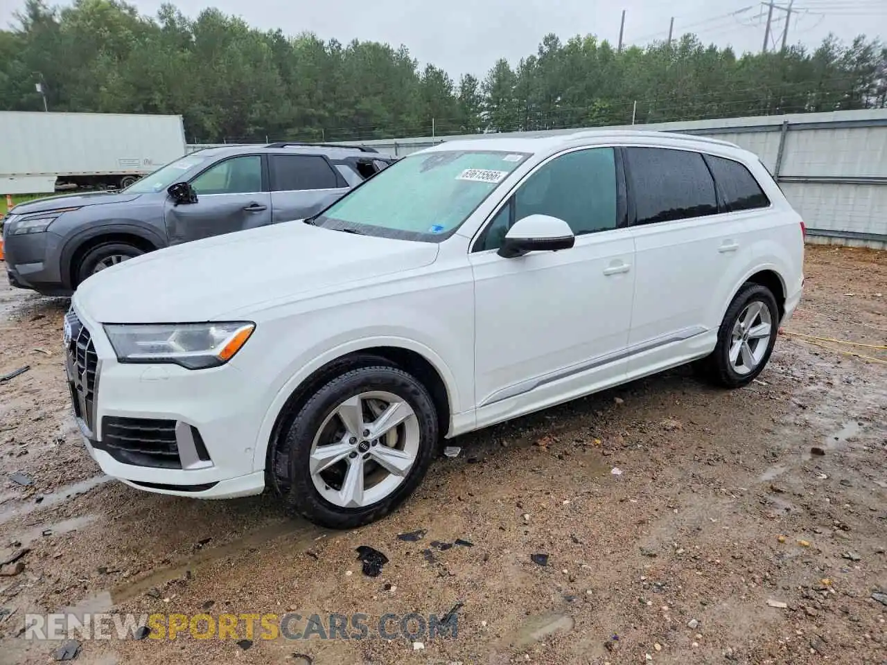 1 Фотография поврежденного автомобиля WA1AXAF78MD033556 AUDI Q7 2021