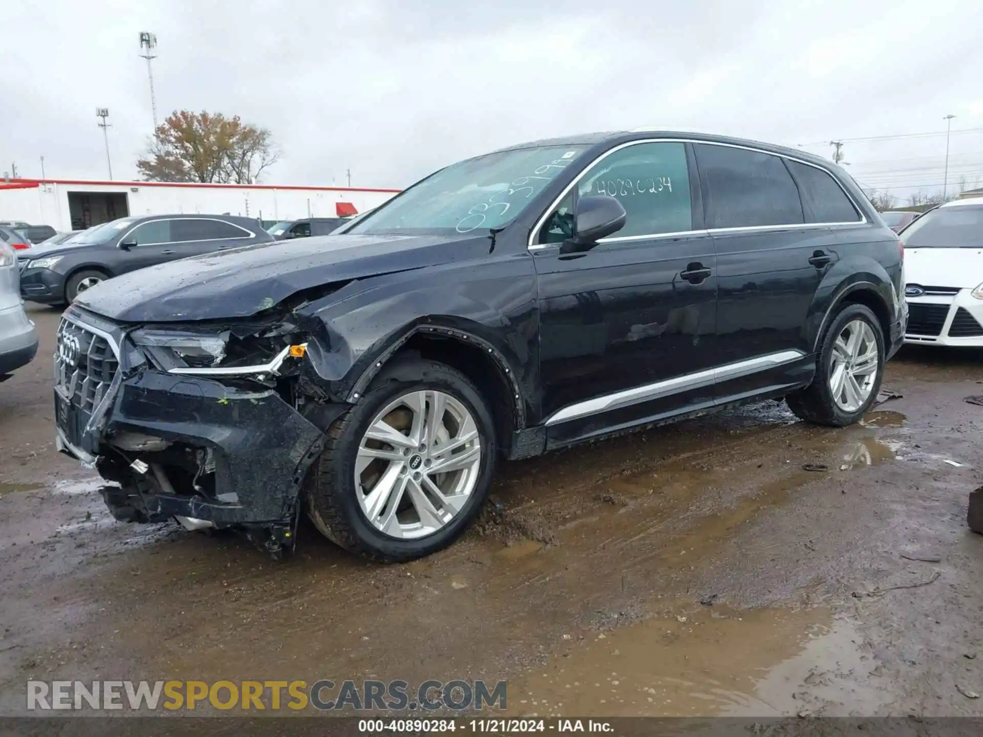 2 Photograph of a damaged car WA1AXAF79MD033999 AUDI Q7 2021