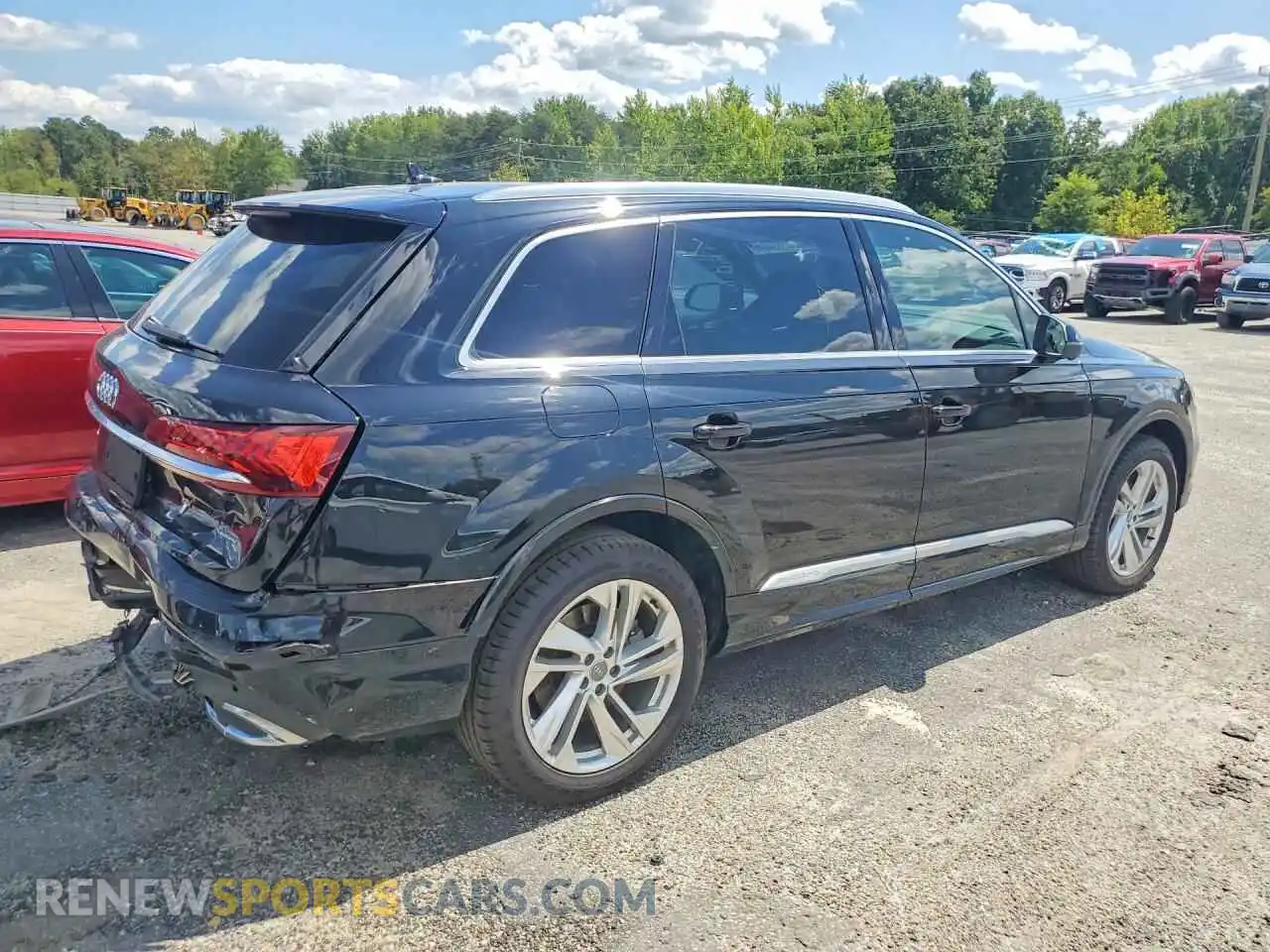 3 Photograph of a damaged car WA1LJAF70MD011786 AUDI Q7 2021
