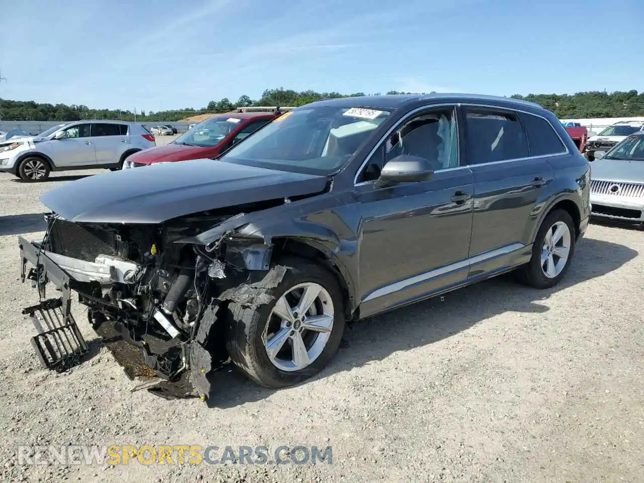 1 Photograph of a damaged car WA1LJAF70MD013134 AUDI Q7 2021