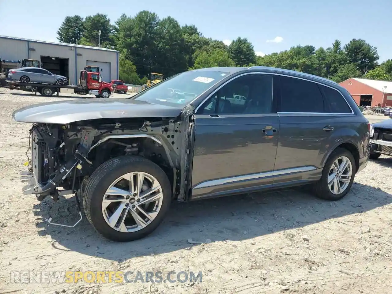 1 Photograph of a damaged car WA1LJAF70MD016700 AUDI Q7 2021
