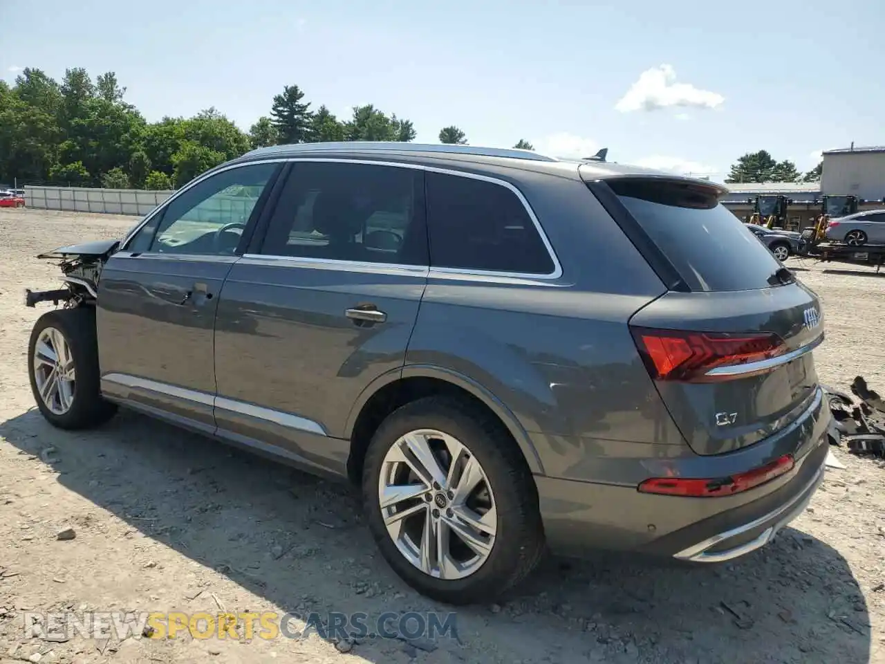 2 Photograph of a damaged car WA1LJAF70MD016700 AUDI Q7 2021