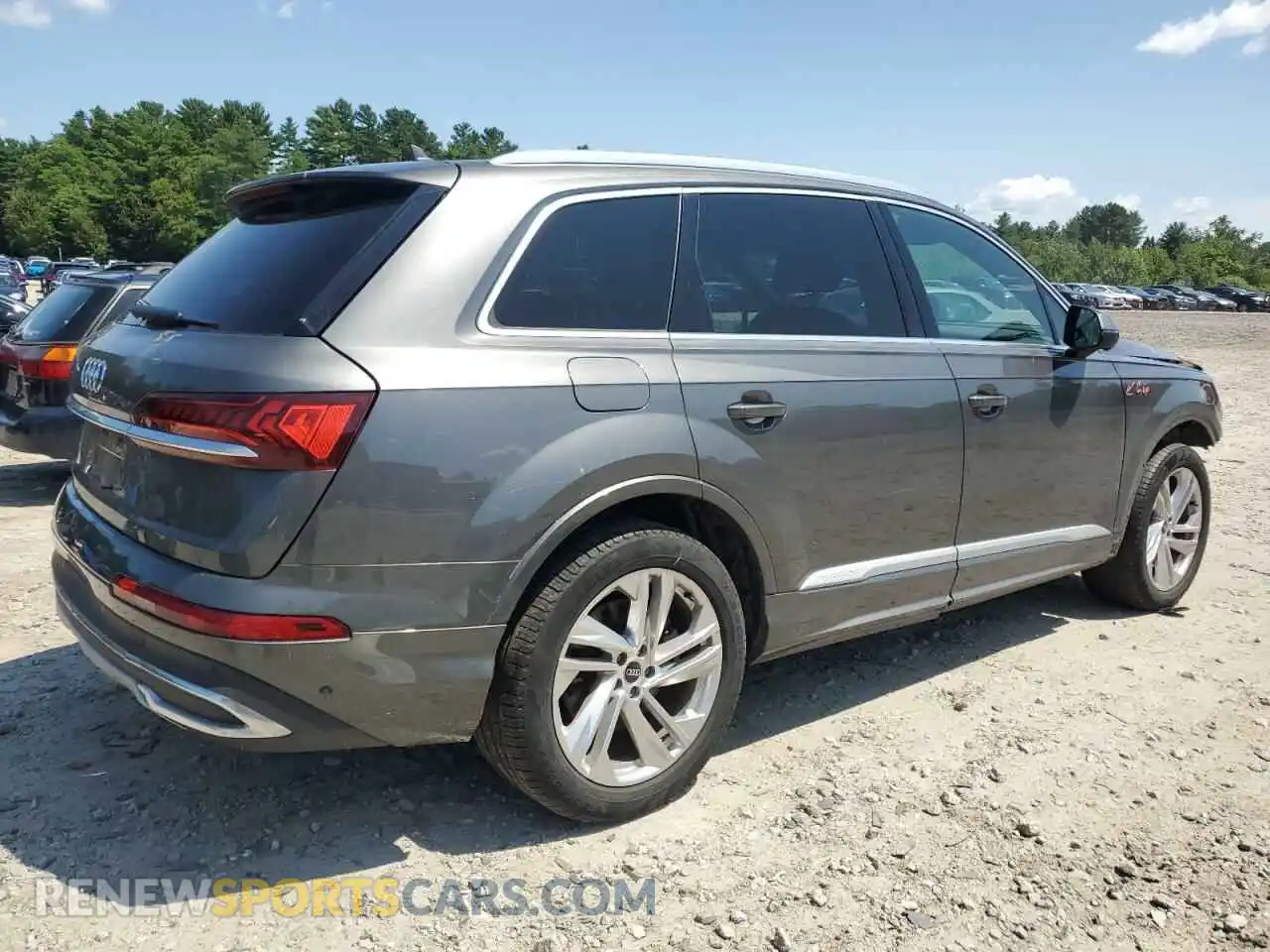 3 Photograph of a damaged car WA1LJAF70MD016700 AUDI Q7 2021